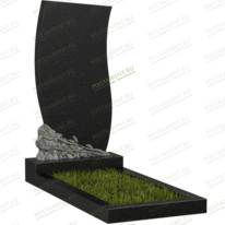 Памятник с розами № 12700