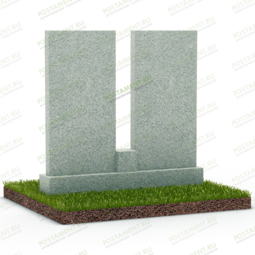 2 памятника на общей тумбе