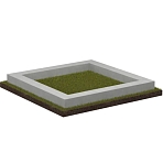 Бетонный цоколь на могилу. Варианты сечений (10х15, 15х20, 15х15, 20х20 и под запрос любые другие размеры)