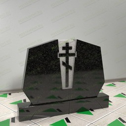 семейный памятник с крестом 15900