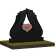 Памятник с крыльями и сердцем