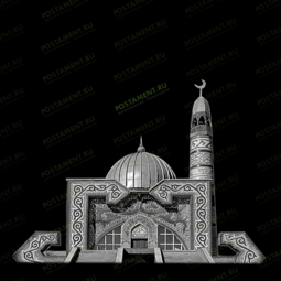 Мечеть на мусульманский памятник