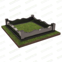 Цоколь на могилу 22113