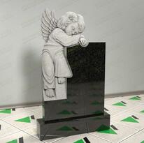 Памятник со скульптурой ангела № 13904