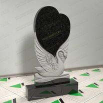 Памятник с лебедем № 12910