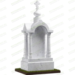 Часовня на могилу с крестом