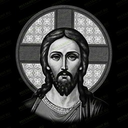 Иисус Христос на памятник из гранита