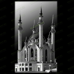 Рисунок мечети на памятник на кладбище
