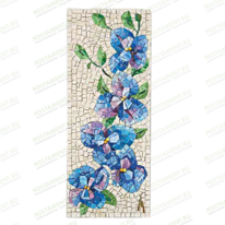 Мозаика с цветами на памятник 82608