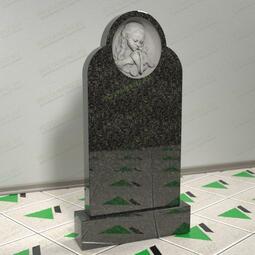 Памятник-барельеф девочкой и голубем