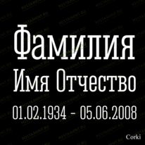 Шрифт 91455