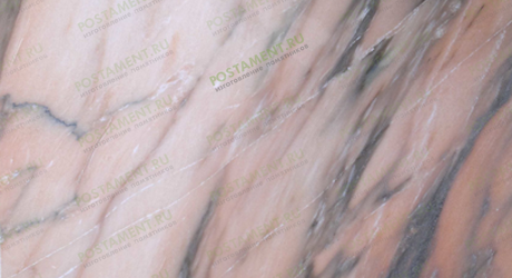 Памятники из розового Саянского мрамора