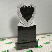 Памятник с сердцем № 12675