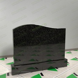 памятник горизонтальный волна 15202