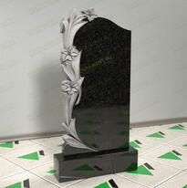 Памятник с лилиями № 12583