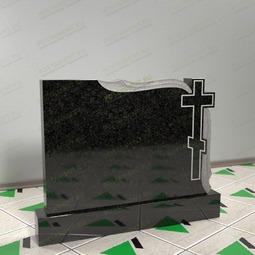 памятник православный с крестом и драпировкой 15400