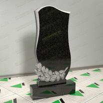 Памятник с дубовыми листьями № 12507