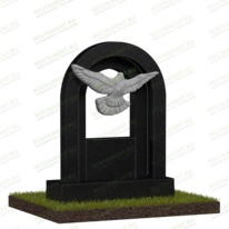 Памятник с аркой и голубем № 18637