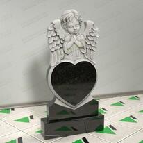 Памятник с ангелочком № 13906