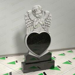 Памятник с ангелом детский 13906