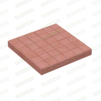 Плитка тротуарная 60110, название Сетка красная, размер 35×35×4