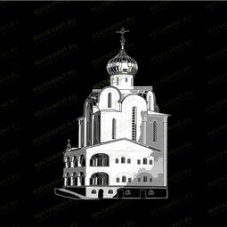 Рисунок собора на памятник