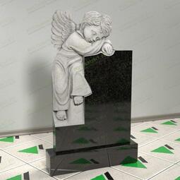 Памятник с ангелочком на могилу 13905