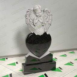 Памятник с ангелом детский 13917