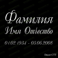 Шрифт 91442