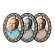 Керамический портрет овальный