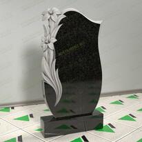 Памятник с лилиями № 12561