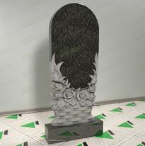 Памятник с розами № 12658 (13023)