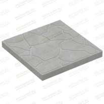 Плитка тротуарная 60014, название Тучка серая, размер 35×35×3