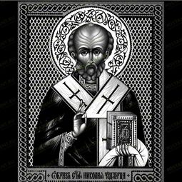 Икона Николай Чудотворец на памятник