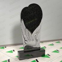 Памятник с лебедем № 12908