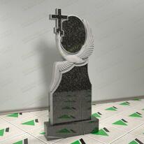 Памятник c лебедем  № 12913