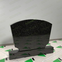 гранитный памятник аркой двойной 15704