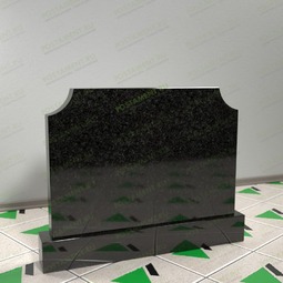 горизонтальное надгробие из гранита 15102
