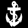 Гравировка якоря на памятник