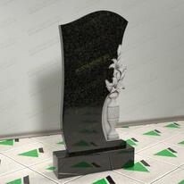 Памятник с лилиями № 12665