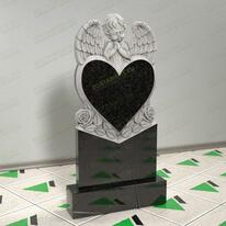 Памятник с ангелочком № 13931