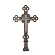 Крест чугунный 83009