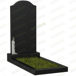 Надгробие со свечой