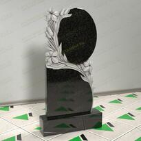 Памятник с лилиями № 12655