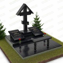 памятник со старообрядческим крестом