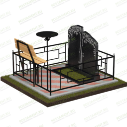 Мемориальный комплекс семейный с березами