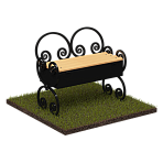 Лавка деревянная 50111