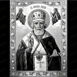 Икона Николай Чудотворец на памятник