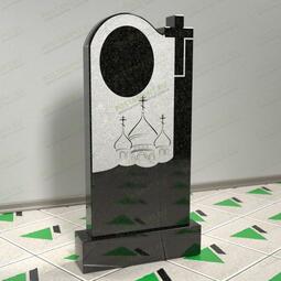 Памятник с куполами и крестом