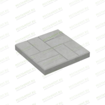 Плитка тротуарная 60001, название 8 кирпичей, размер 40×40×5